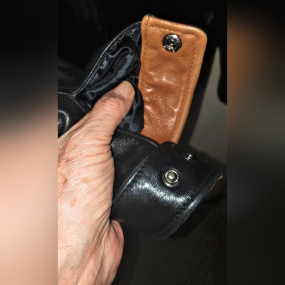 DANIEL CREMIEUX (M) Black leather jacket - Picture 3 of 4